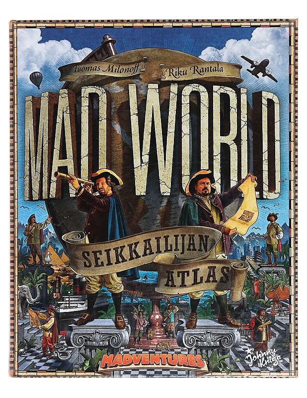 Mad World : seikkailijan atlas - Milonoff, Tuomas - Tietokirjat ja oppaat - 10105397045 - 0