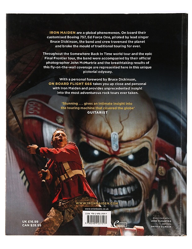 Iron Maiden: On Board Flight 666 -John McMurtrie - Tietokirjat ja oppaat - 10105397073 - 1
