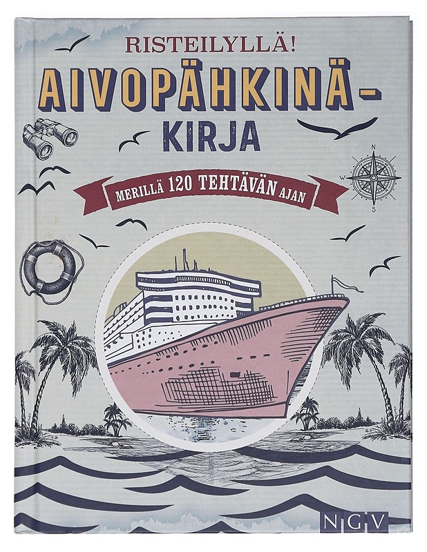 Risteilyllä! Aivopähkinäkirja - Philip Kiefer - Tietokirjat ja oppaat - 10105397077 - 0