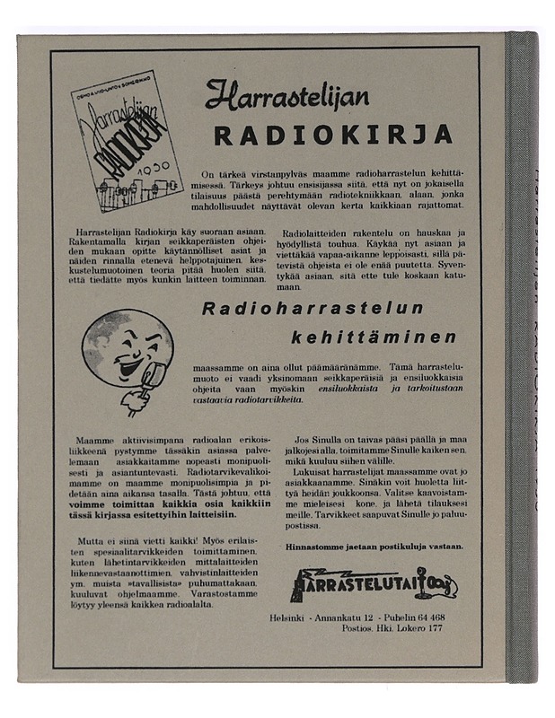 Harrastelijan radiokirja 1950 - Wiio, Osmo A. - Tietokirjat ja oppaat - 10105397083 - 1