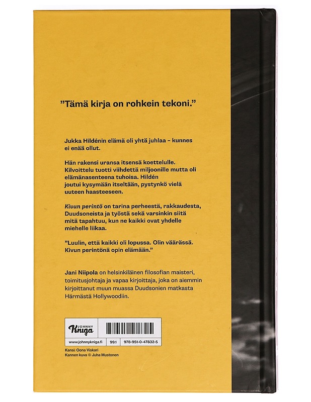 Jukka Hildén : kivun perintö - Hildén, Jukka - Elämäkerrat ja muistelmat - 10105397085 - 1