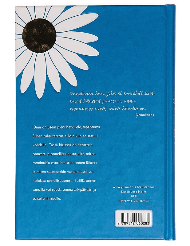 Sanoja onnesta - Manninen, Arto - Tietokirjat ja oppaat - 10105397094 - 1
