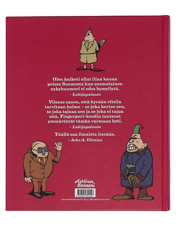 Fingerporin naamakirja. 2 - Pertti Jarla - Sarjakuvat - 10105397108 - 1