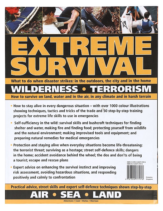 Extreme survival : wilderness, terrorism, air, sea, land - Akkermans, Anthonio - Tietokirjat ja oppaat - 10105397151 - 1