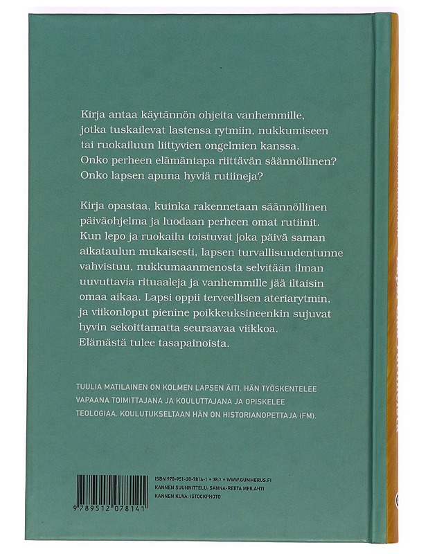 Lapsi elää rutiineista : helppo ja hyvä arki - Tuulia Matilainen - Tietokirjat ja oppaat - 10105397160 - 1