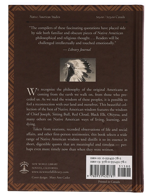 Native American Wisdom - Nerburn, Kent - Tietokirjat ja oppaat - 10105397189 - 1