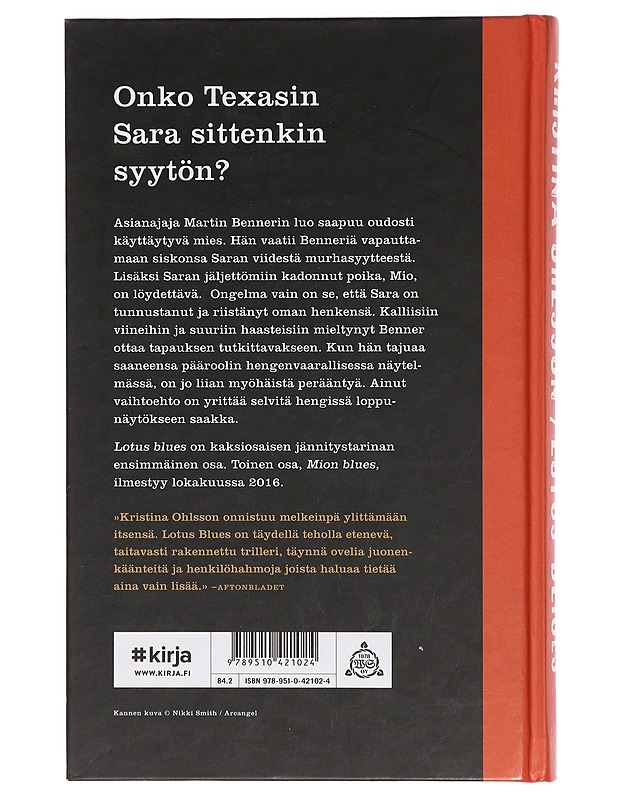 Lotus blues - Ohlsson, Kristina - Romaanit ja novellit - 10105397201 - 1