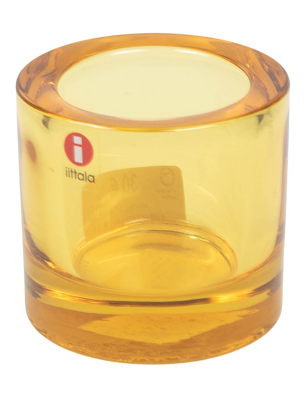 IITTALA Kivi kynttilälyhty, keltainen - Designsuosikit - 10105397204 - 1
