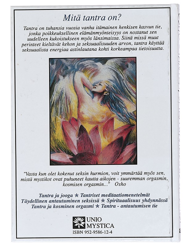 Tantra, spiritualisuus ja seksi - Osho - Tietokirjat ja oppaat - 10105397218 - 1