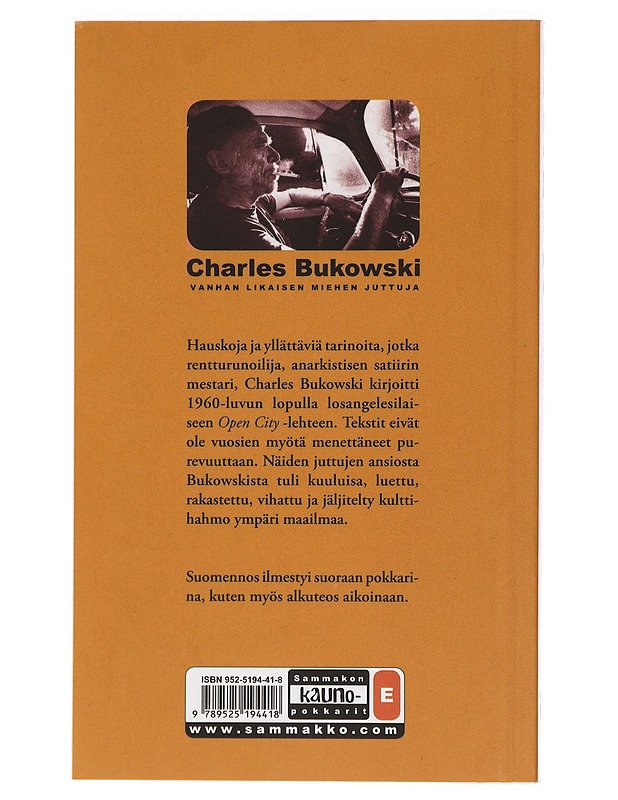 Vanhan likaisen miehen juttuja - Bukowski, Charles - Romaanit ja novellit - 10105397236 - 1
