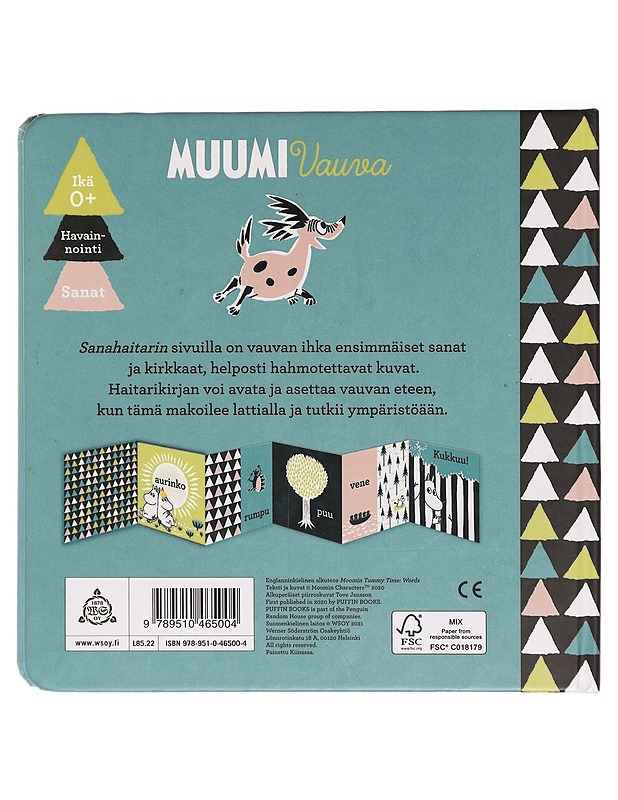 Muumi vauva : sanahaitari - Jansson, Tove - Lastenkirjat - 10105397239 - 1