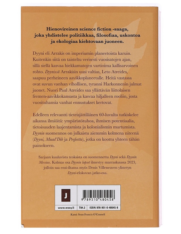 Dyyni : Dyyni, Muad'Dib, Profeetta - Herbert, Frank - Kirja lahjaksi - 10105397270 - 1