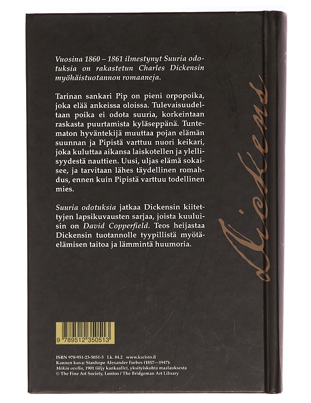 Suuria odotuksia - Dickens, Charles - Romaanit ja novellit - 10105397275 - 1