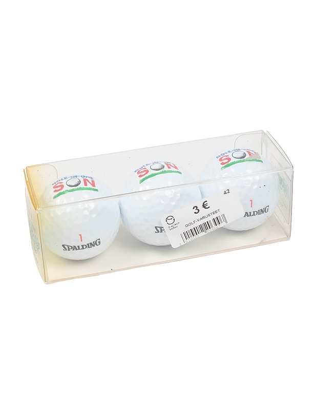 SPALDING Hole-In-One Son golfpallo, 3 kpl - Golf - 10105397276 - 0