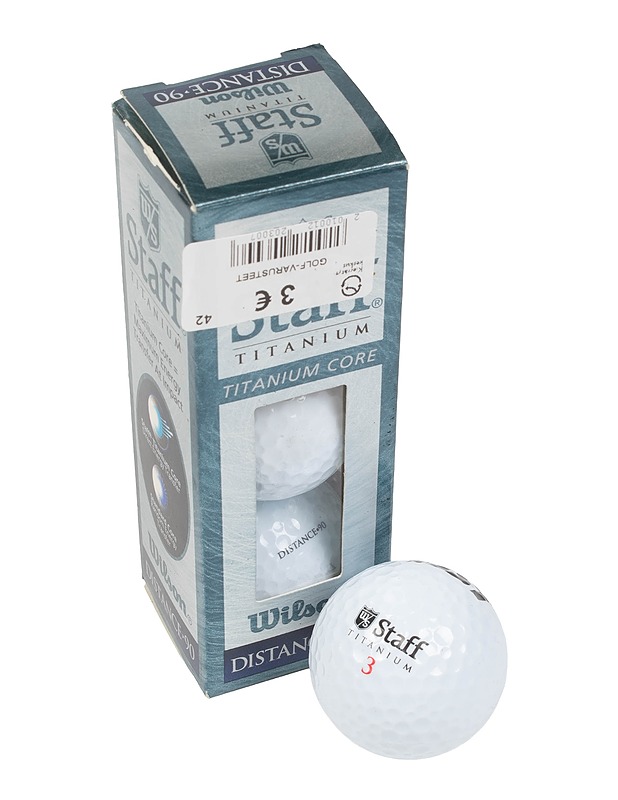 WILSON STAFF Distance 90 Titanium Core golfpallo, 3 kpl - Golf - 10105397282 - 0