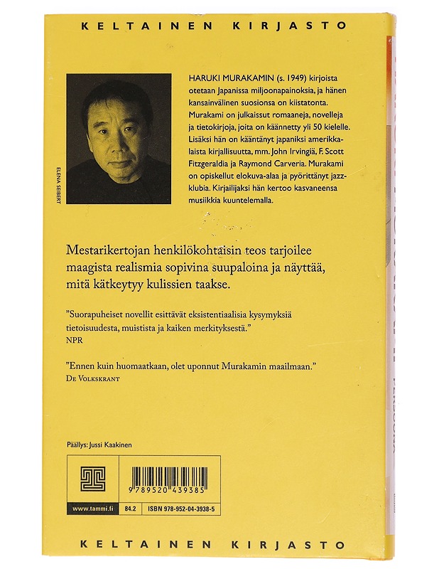 Ensimmäinen persoona - Murakami, Haruki - Romaanit ja novellit - 10105397292 - 1