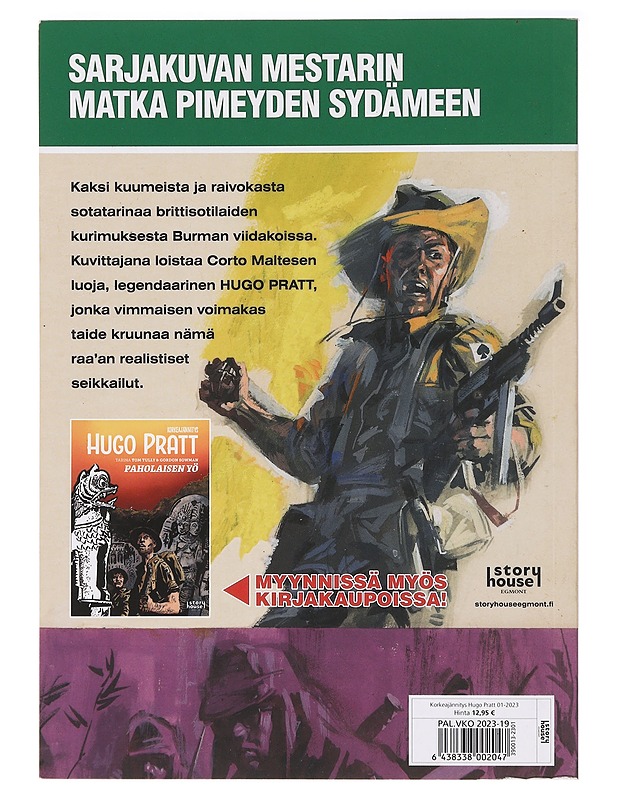 Paholaisen yö - Pratt, Hugo - Sarjakuvat - 10105397299 - 1