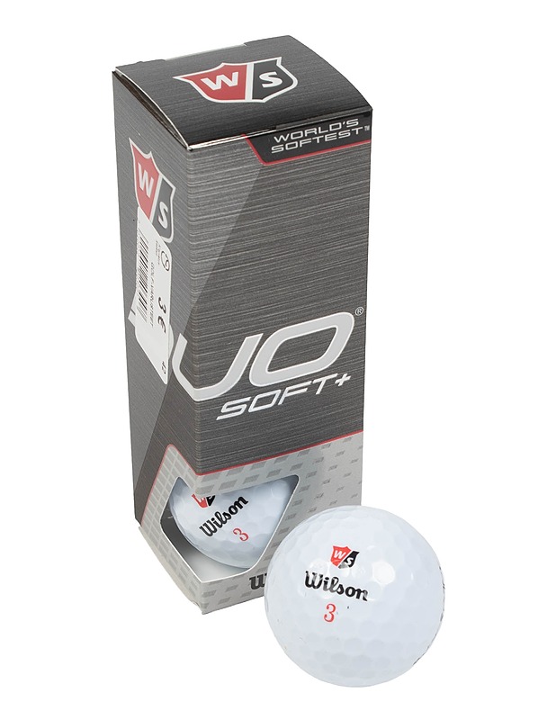 WILSON STAFF Duo Soft+ golfpallo, 3 kpl - Golf - 10105397313 - 0