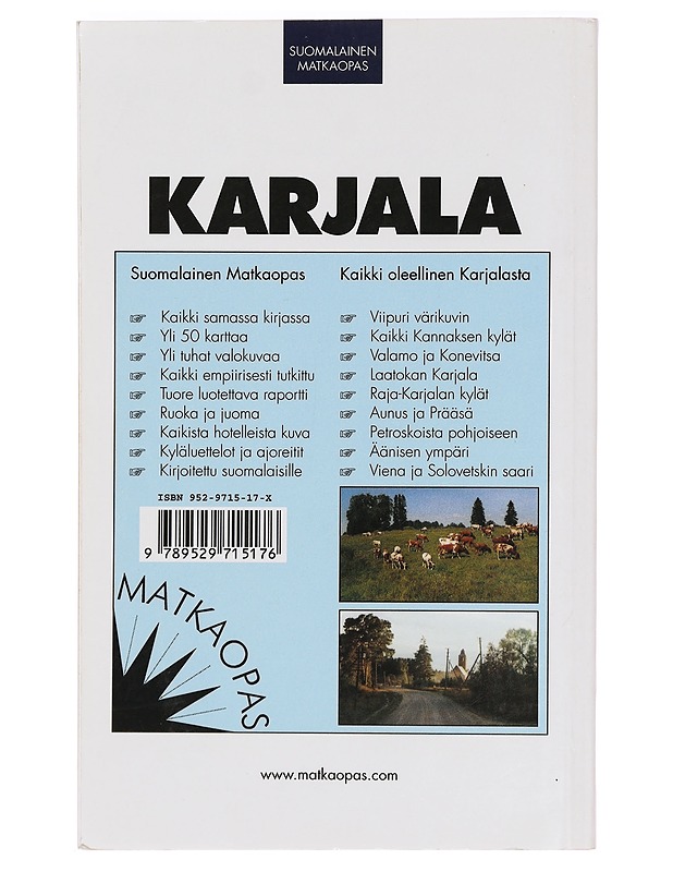 Karjala : matkaopas - Lehtipuu, Markus - Tietokirjat ja oppaat - 10105397319 - 1