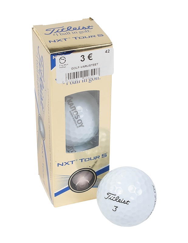 TITLEIST NXT Tour S golfpallo, 3 kpl - Golf - 10105397318 - 0