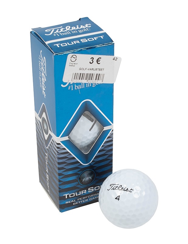 TITLEIST Tour Soft golfpallo, 3 kpl - Golf - 10105397320 - 0