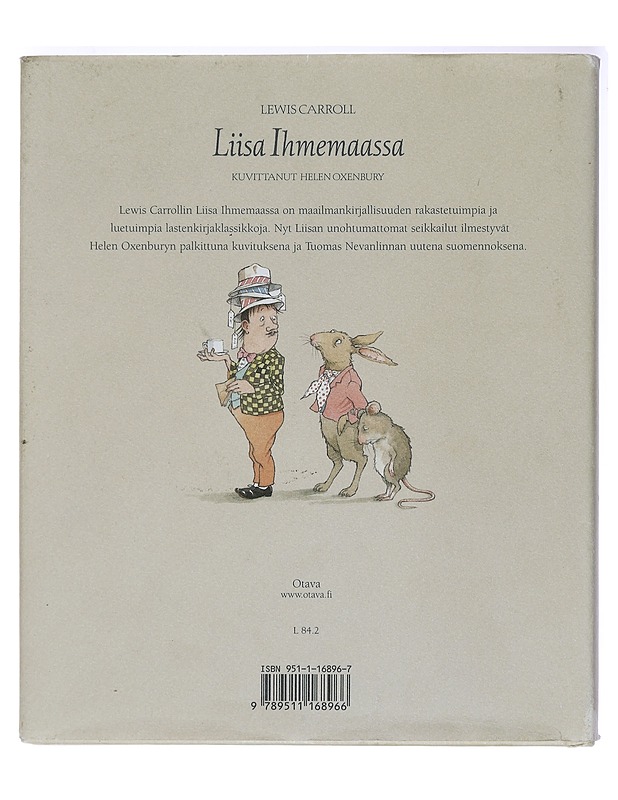 Liisa Ihmemaassa - Carroll, Lewis - Lastenkirjat - 10105397324 - 1