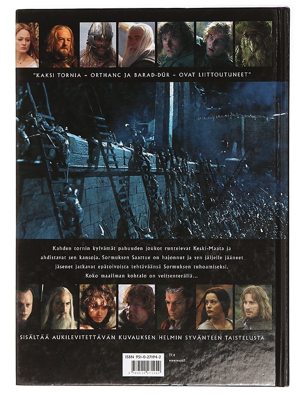 Taru sormusten herrasta. Kaksi tornia : Kuvitettu opas - Fisher, Jude - Fantasia- ja scifi - 10105397329 - 1