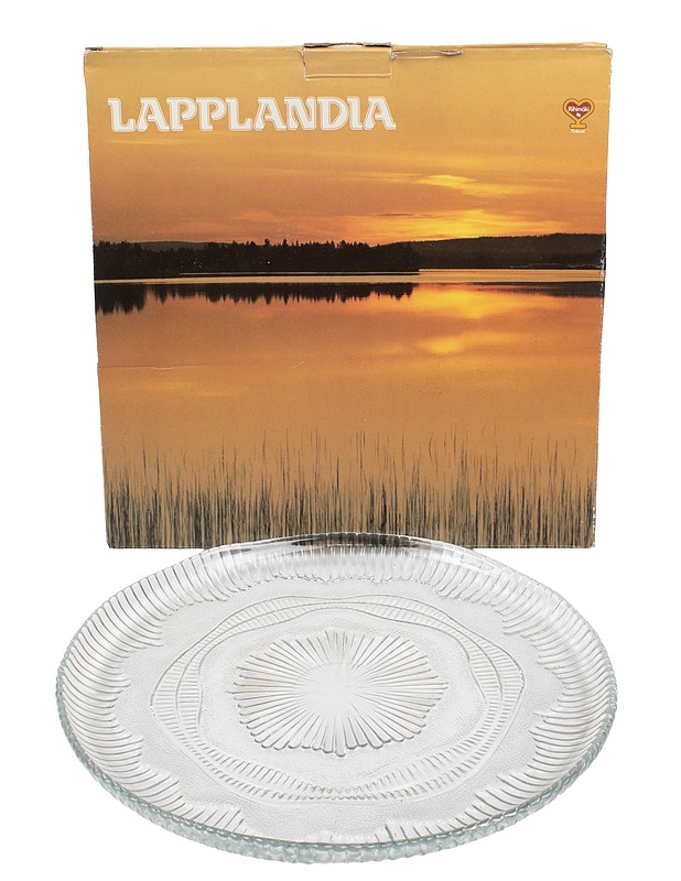 RIIHIMÄEN LASI Lapplandia tarjoilulautanen - Designsuosikit - 10105397338 - 0