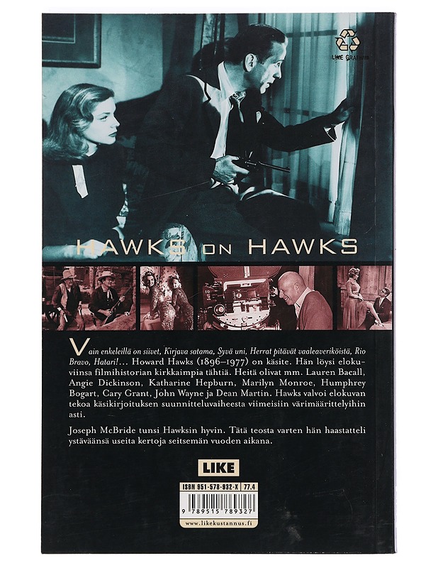 Hawks on Hawks - McBride, Joseph - Elämäkerrat ja muistelmat - 10105397360 - 1