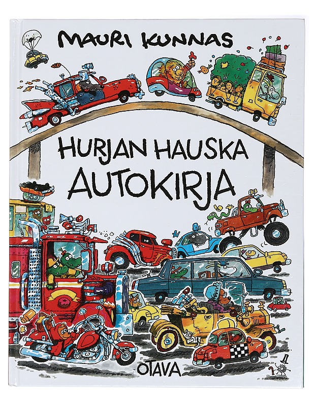 Hurjan hauska autokirja - Kunnas, Mauri - Lastenkirjat - 10105397366 - 0