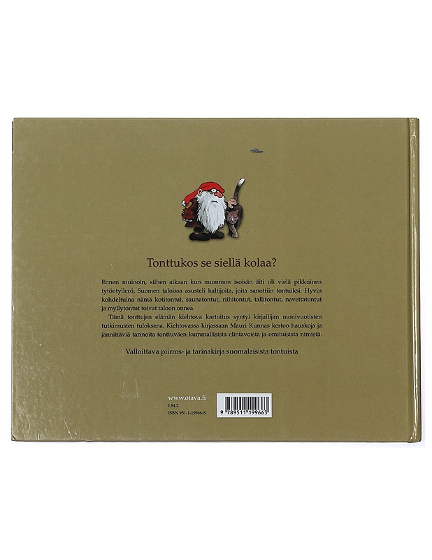 Suomalainen tonttukirja - Kunnas, Mauri - Lastenkirjat - 10105397368 - 1