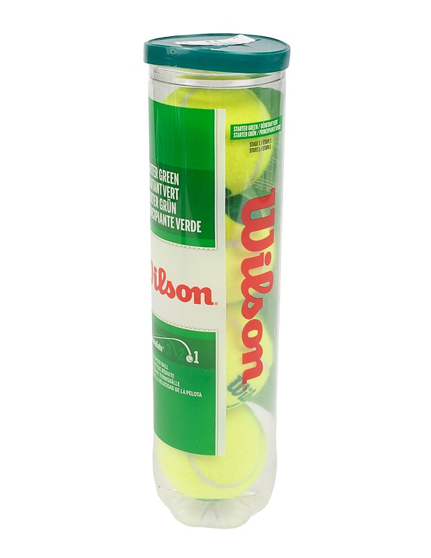 WILSON Starter Green tennispallot, 4 kpl - Tennis - 10105397379 - 0
