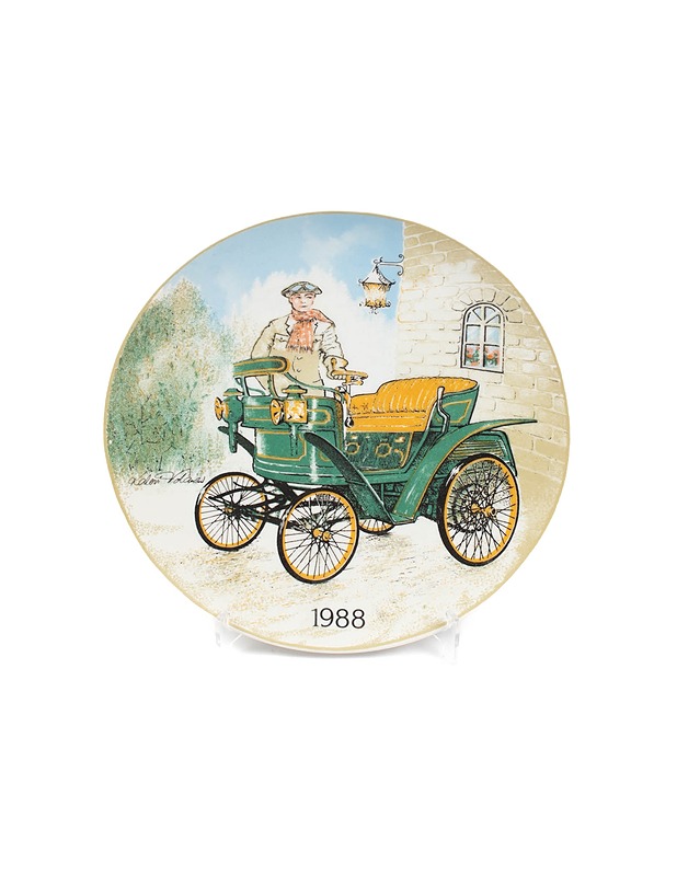 Autohistorian vuosilautanen 1988 - Seinälautaset - 10105397389 - 0