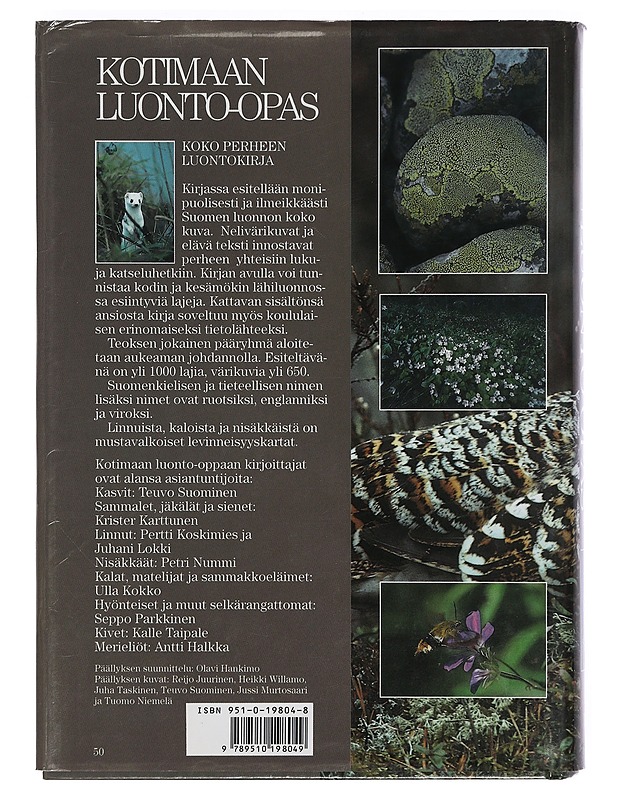 Kotimaan luonto-opas - Antti Halkka - Lemmikki- ja luontokirjat - 10105397398 - 1