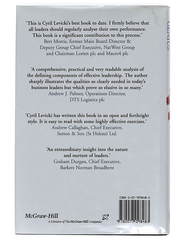 Developing Leadership Genius - Cyril Levicki - Tietokirjat ja oppaat - 10105397427 - 1