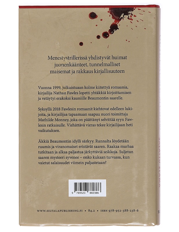 Kirjailijoiden salattu elämä - Musso, Guillaume - Jännitys ja dekkarit - 10105397428 - 1