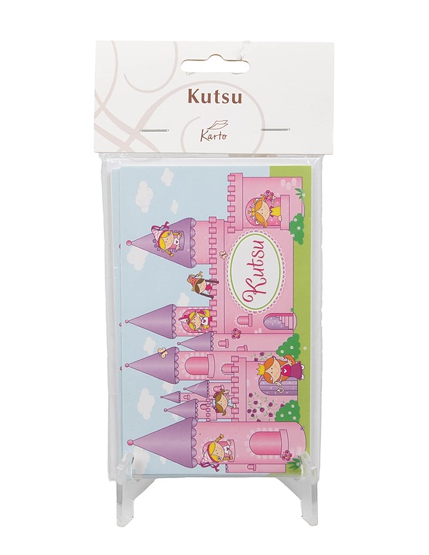 KARTO 2 -osainen kutsukortti, 5 kpl - Askartelu - 10105397445 - 0