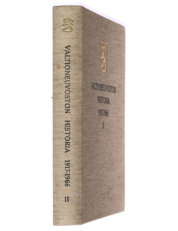 Valtioneuvoston historia 1917-1966. 2 -Soikkanen, Hannu  ; Hyvämäki, Lauri ; Hissa, Jaakko , - Historiakirjat - 10105397446 - 1