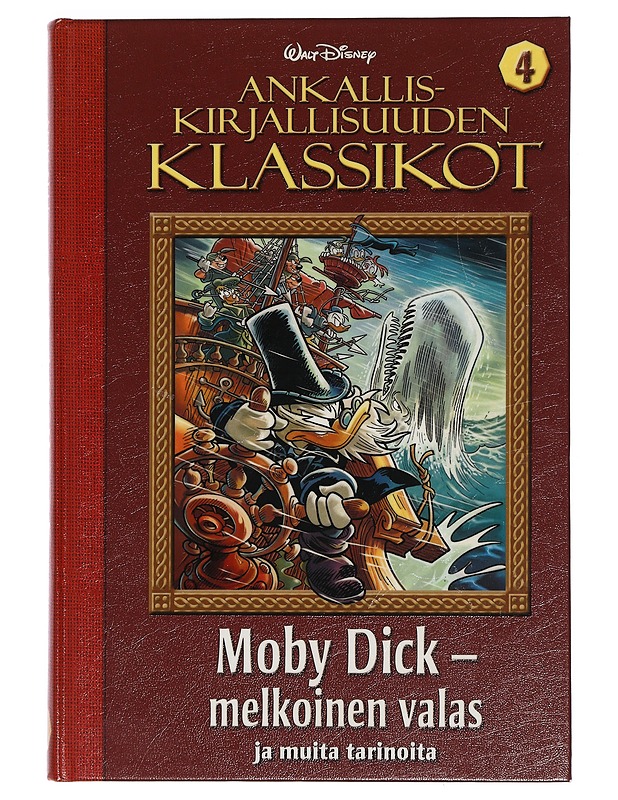 Ankalliskirjallisuuden klassikot. 4, [Moby Dick - melkoinen valas ja muita tarinoita] - Hulkkonen, Hertta - Sarjakuvat - 10105397472 - 0