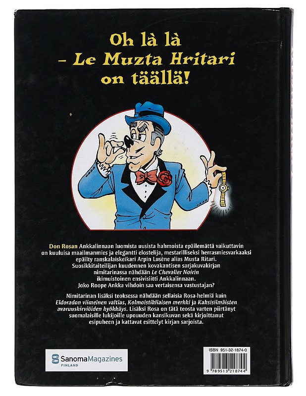Musta Ritari ja muita Don Rosan parhaita - Rosa, Don - Sarjakuvat - 10105397473 - 1
