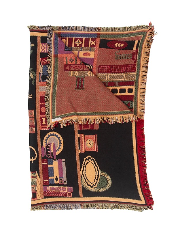Retro viltti, 117x156 cm - Tyynyt ja peitot - 10105397477 - 1