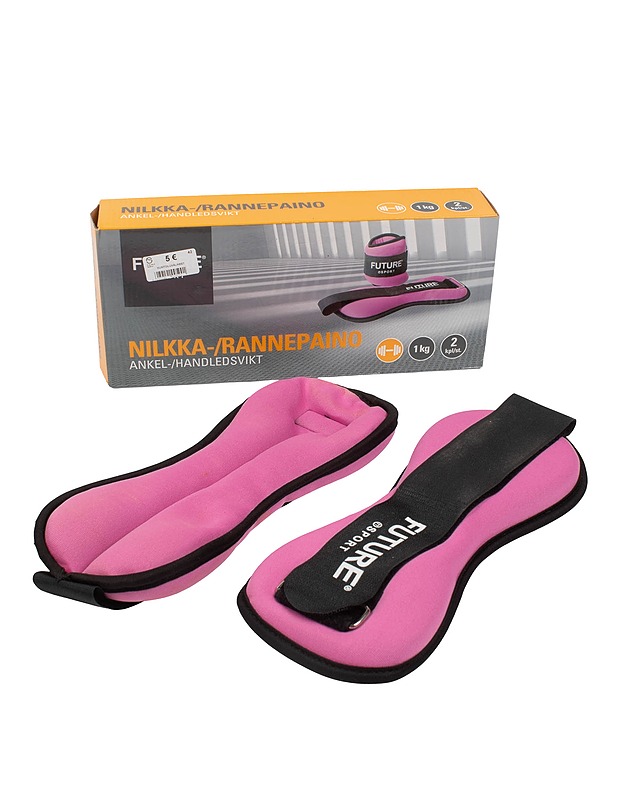 FUTURE SPORT nilkka-/rannepaino, 1 kg, 2 kpl - Kuntoilu - 10105397483 - 0