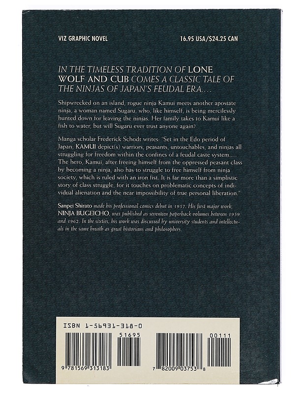 The Legend of Kamui: Perfect Collection Vol. 1 - Shirato, Sanperi - Sarjakuvat - 10105397486 - 1