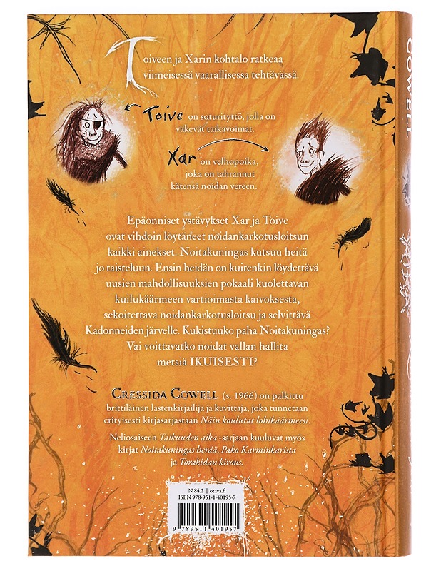 Taikuuden aika: Kadonneiden järvi - Cowell, Cressida - Lastenkirjat - 10105397521 - 1