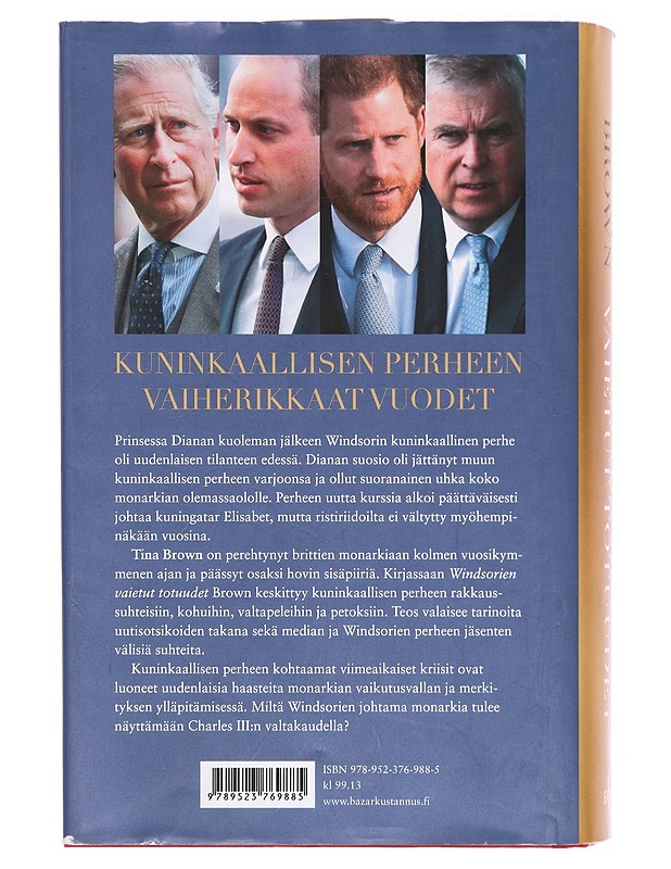 Windsorien vaietut totuudet - Brown, Tina - Elämäkerrat ja muistelmat - 10105397523 - 1
