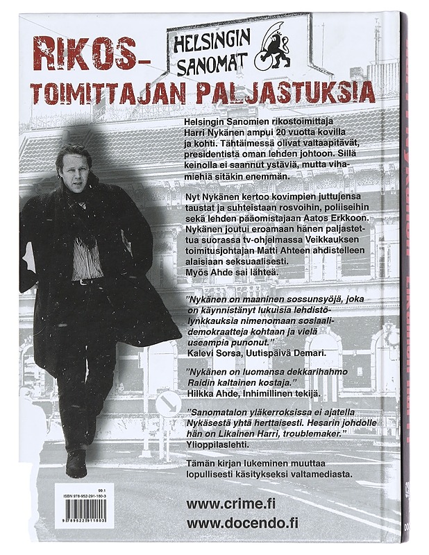 Likainen Harri : 20 vuotta Erkon renkinä - Harri Nykänen - Elämäkerrat ja muistelmat - 10105397525 - 1