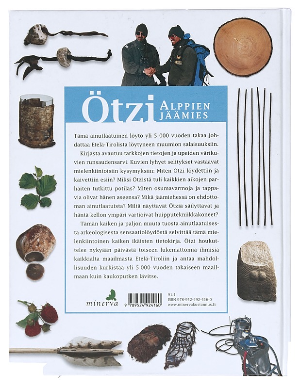 Ötzi, Alppien jäämies : ainutlaatuinen löytö yli 5000 vuoden takaa - Sulzenbacher, Gudrun - Historiakirjat - 10105397592 - 1