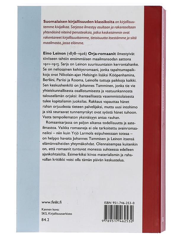 Orja-romaanit - Eino Leino - Romaanit ja novellit - 10105397634 - 1