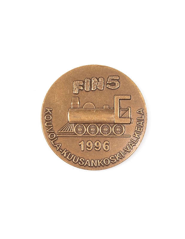 FIN5-suunnistusviestin mitali 1996 - Korut - 10105397648 - 0