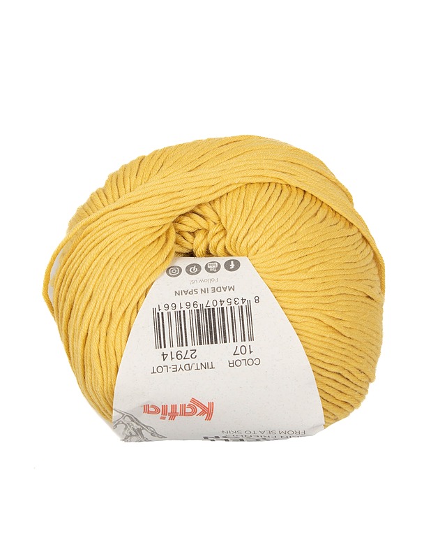 KATIA Seacell Cotton neulelanka, 50g - 1 kerä - Käsityö - 10105397651 - 1